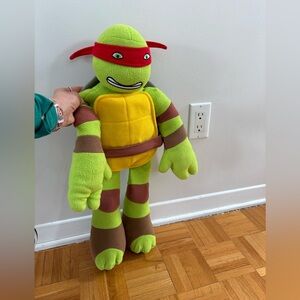 Teenage Mutant Ninja Turtles Plush Toy - Green and Red